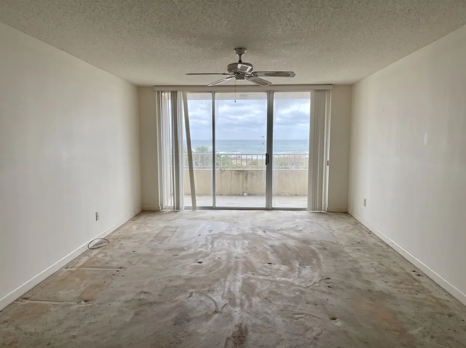 Illustration, after: the furniture and the carpet removed